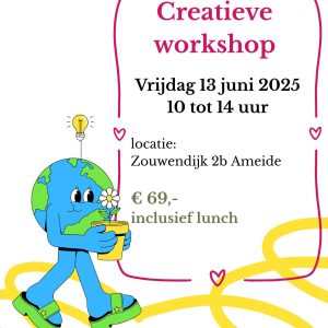 creatieve workshop -WANDELRUST- 13 juni 2025